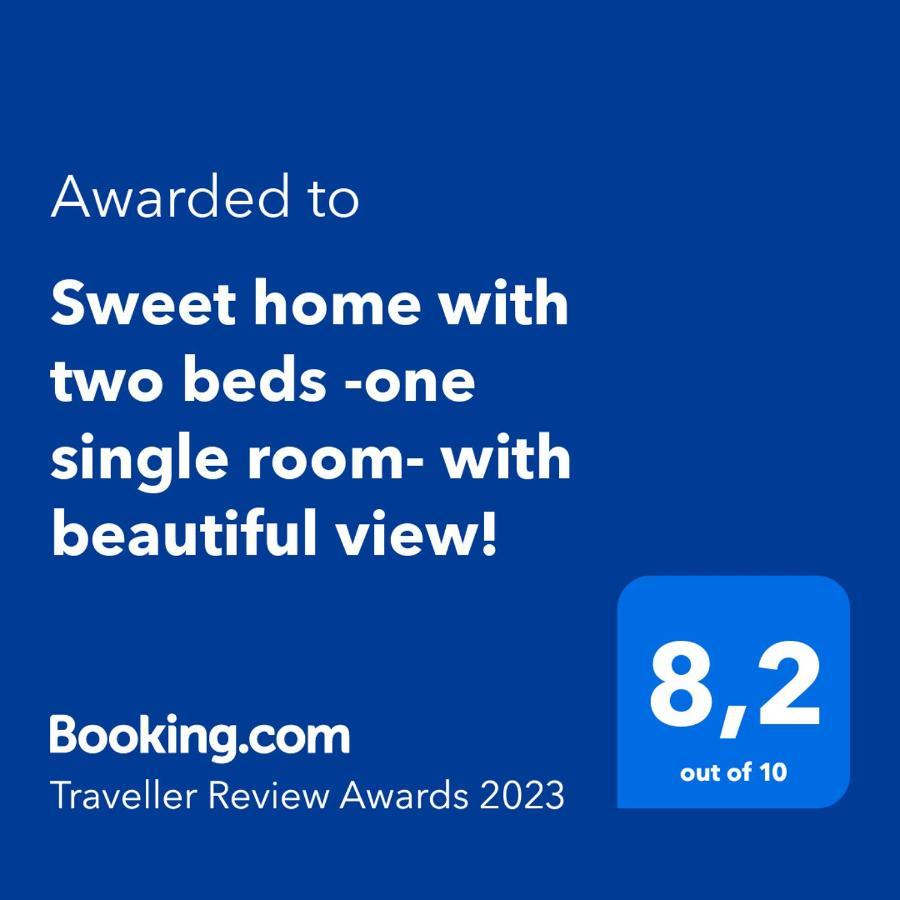 Sweet Home With Two Beds -One Single Room- With Beautiful View! Agia Marina  Exteriér fotografie